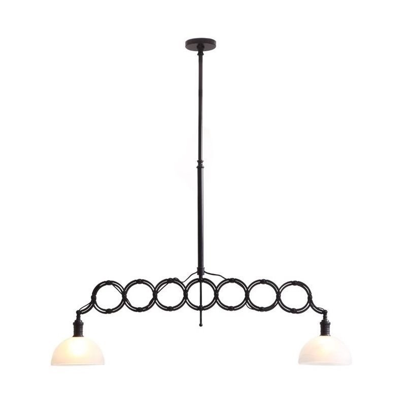 Brika Home Ceiling Lamp in Antique Black Gold