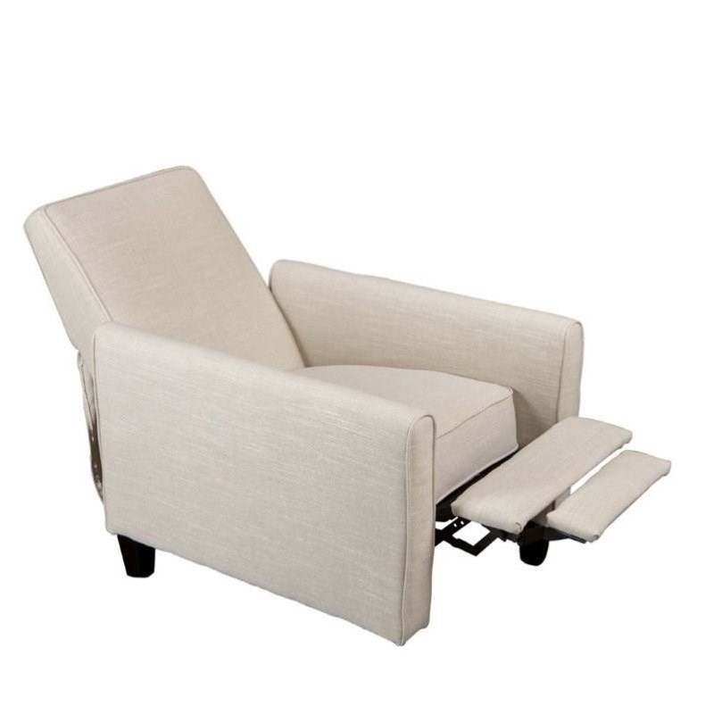 Bowery Hill Recliner Club Chair in Beige