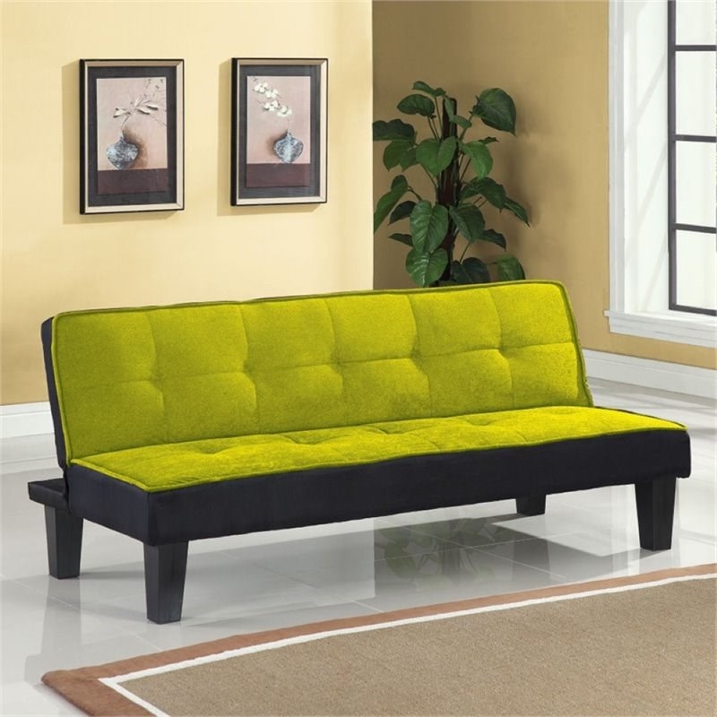 Bowery Hill Adjustable Sofa in Green