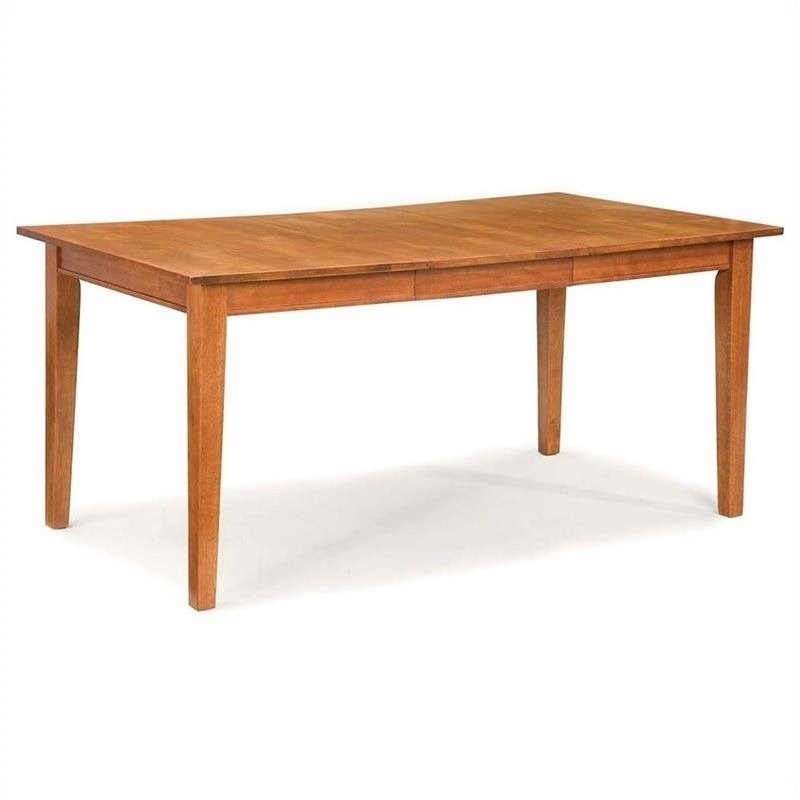 Bowery Hill Extendable Dining Table in Cottage Oak