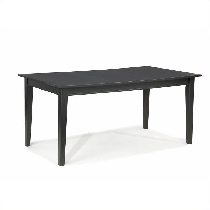 Bowery Hill Extendable Dining Table in Ebony