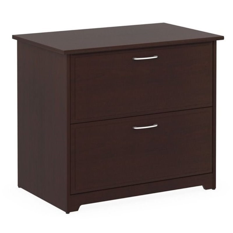Bowery Hill 2 Drawer Lateral File Cabinet in Harvest Cherry