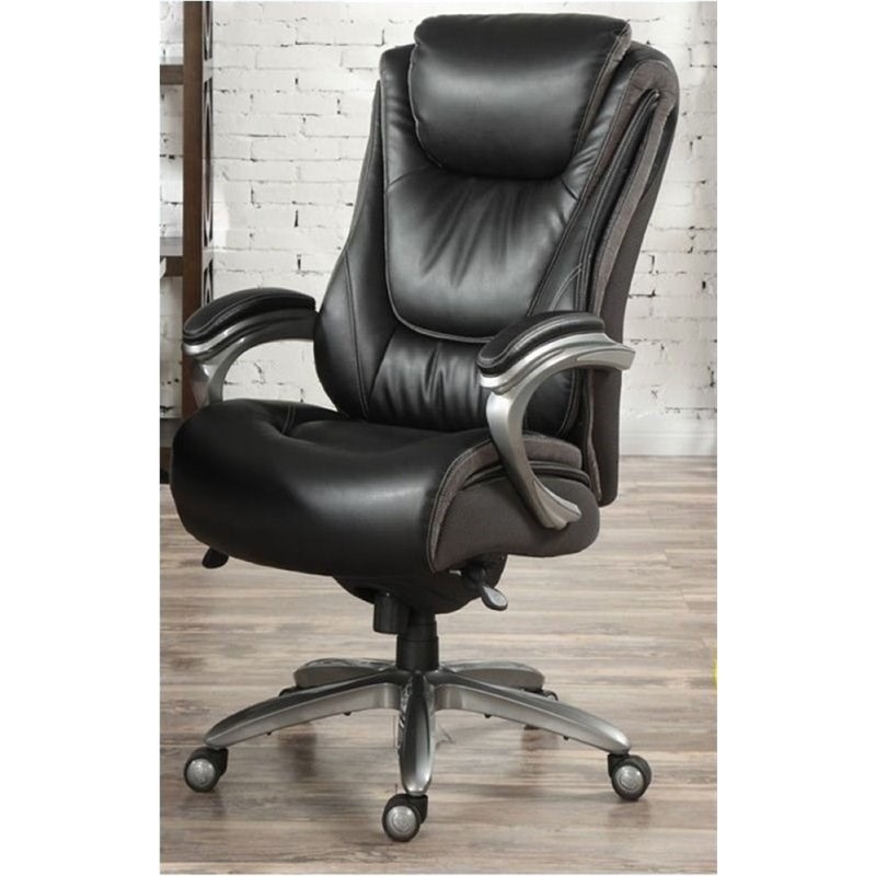 Bowery Hill Executive Office Chair in Bliss Black
