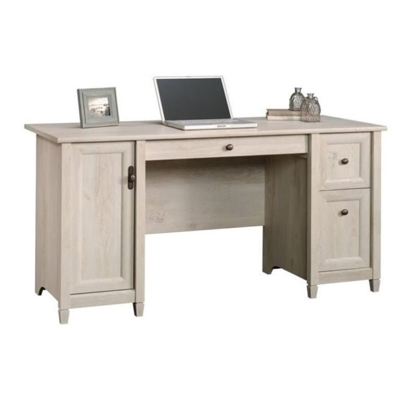 Bowery Hill Computer Desk in Chalked Chestnut