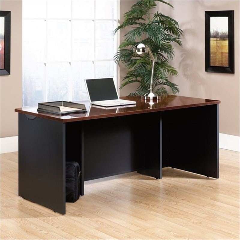 Bowery Hill Executive Desk in Classic Cherry