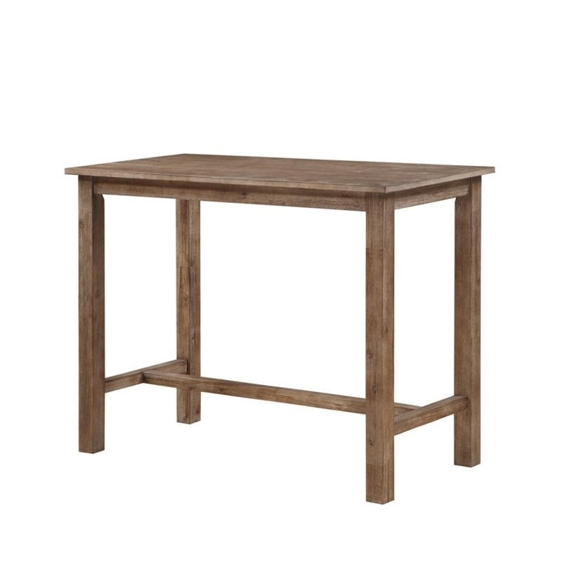 Bowery Hill Pub Table in Gray and Brown