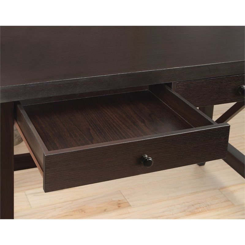 Bowery Hill Writing Desk in Cappuccino