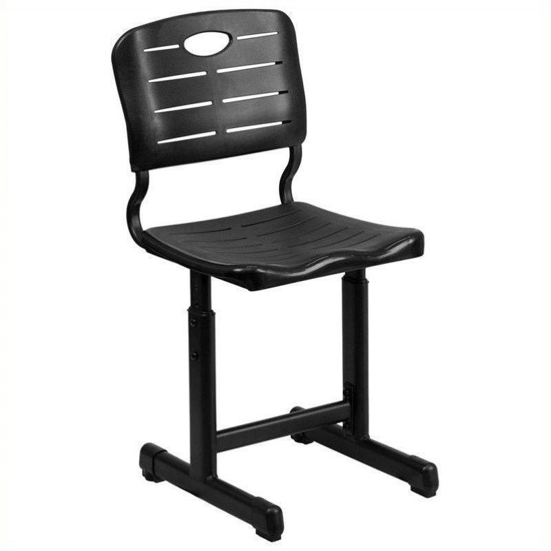 Bowery Hill Student Office Chair in Black