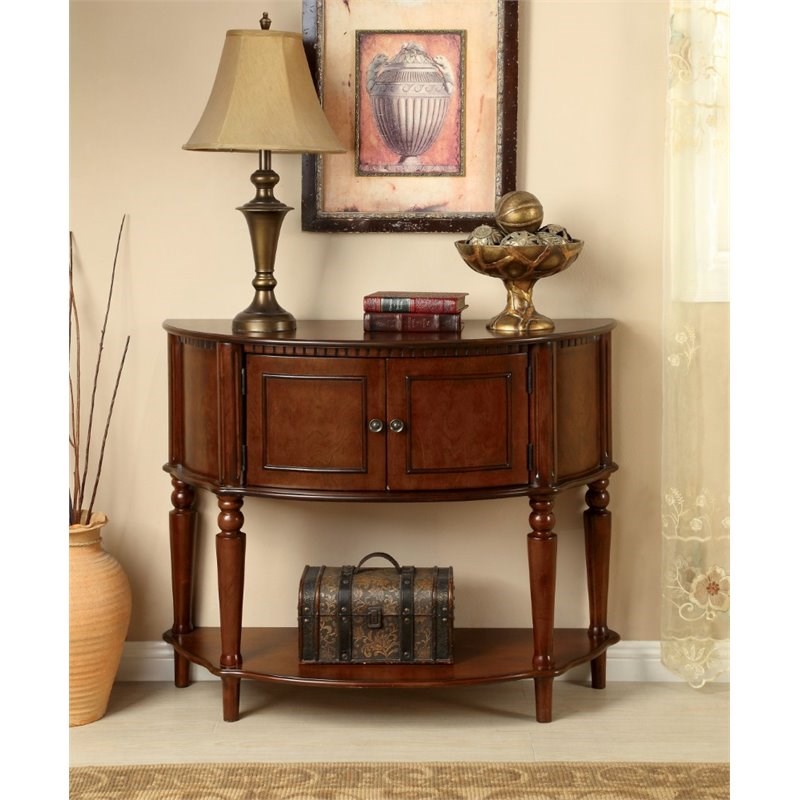 Bowery Hill Console Table in Cherry