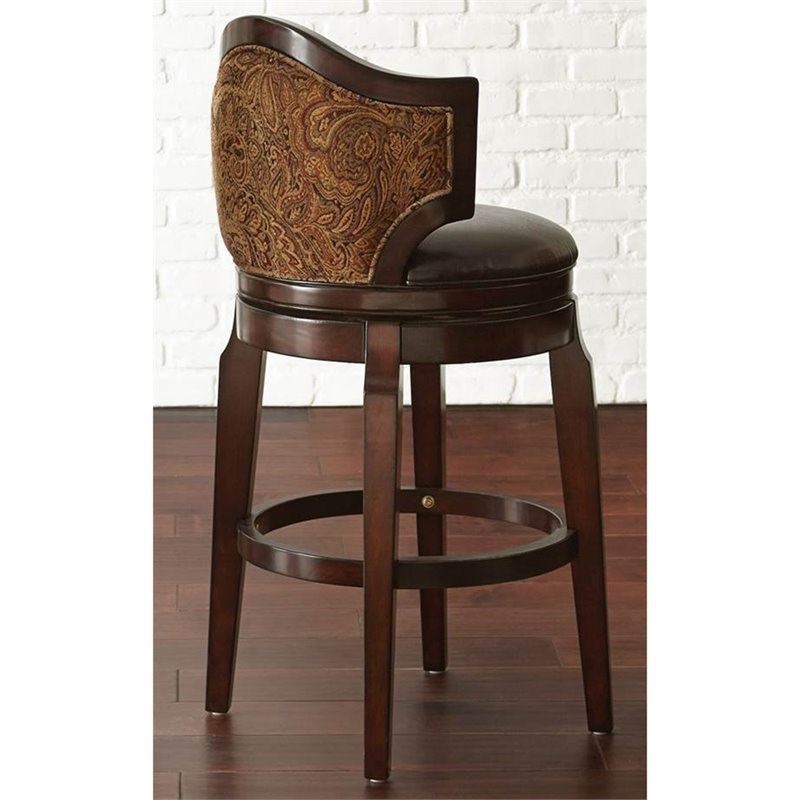 bowery hill 30" bar stool in dark brown - bh-4752-1509789
