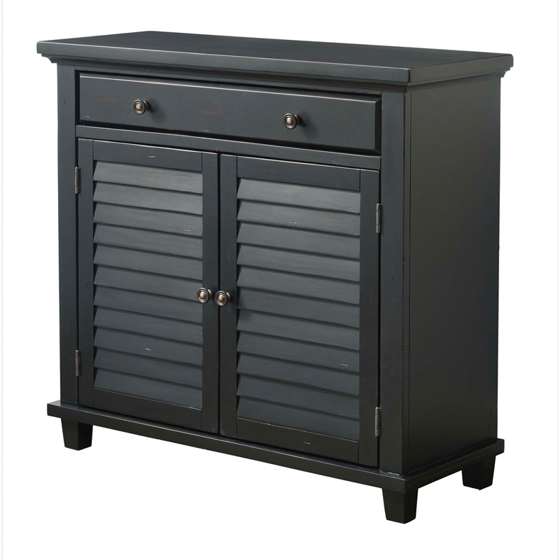Bowery Hill Accent Chest in Black