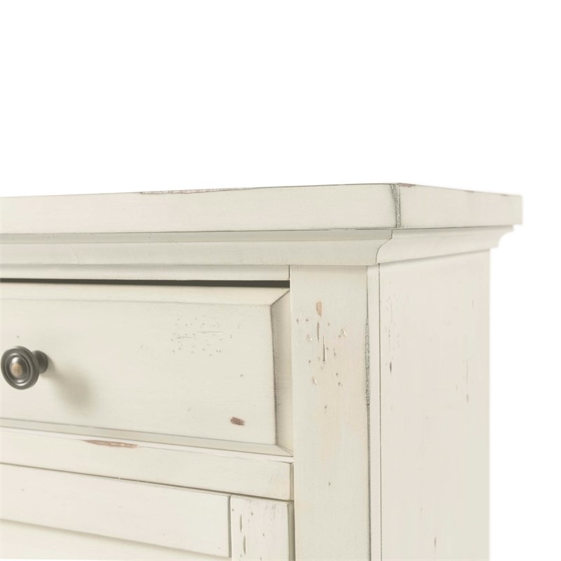 Bowery Hill Accent Chest in White