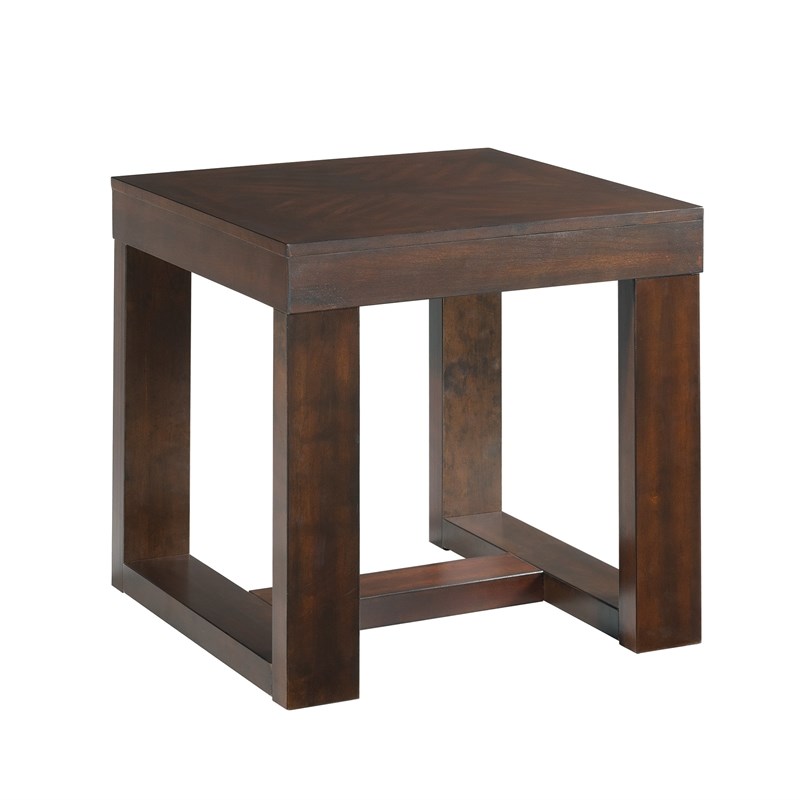 Bowery Hill 3PC Occasional Table Set in Cherry