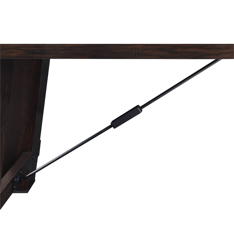 Bowery Hill Shuffleboard Table in Brown