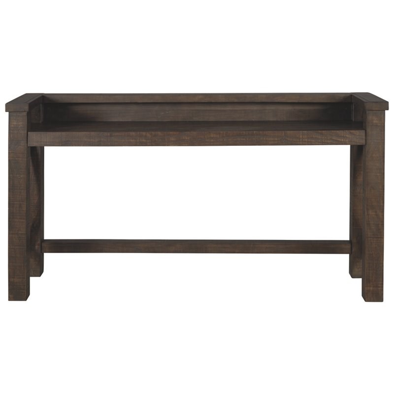 Bowery Hill Bar Table in Dark Brown