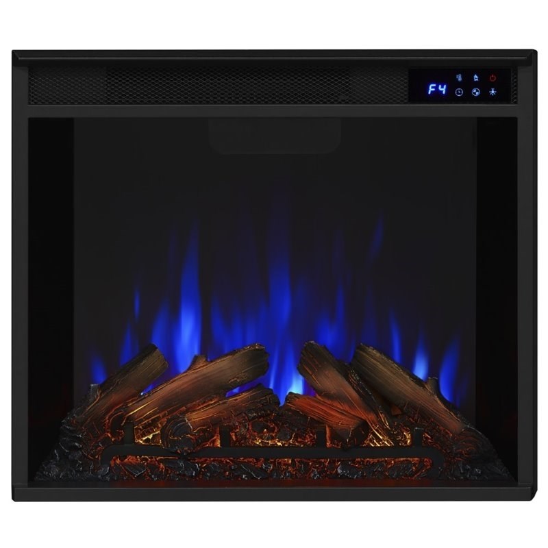 Bowery Hill Electric Fireplace in White Marble Homesquare