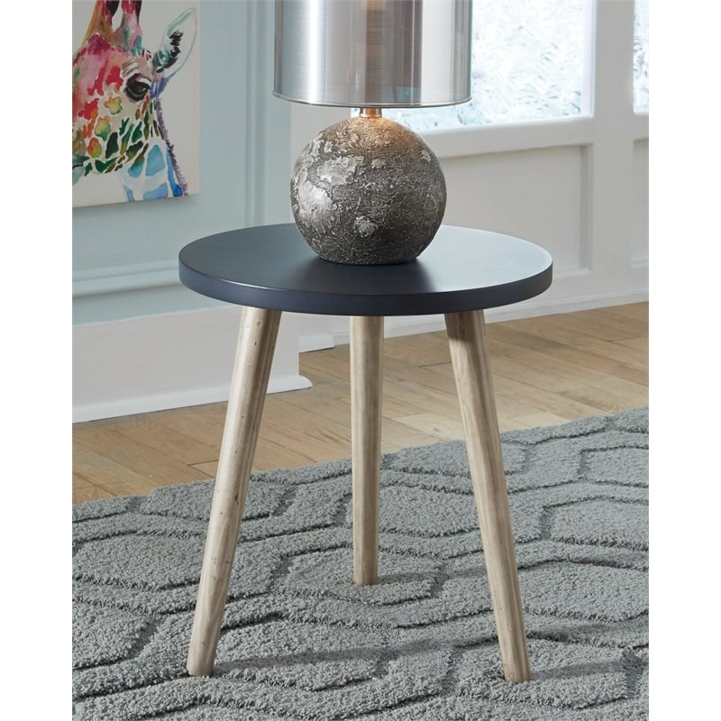 Bowery Hill Contemporary/Modern Blue Accent Table