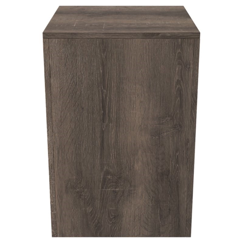 Bowery Hill Engineered Wood File Cabinet in Gray