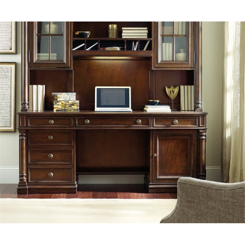 Bowery Hill Traditional Computer Desk in Mahogany