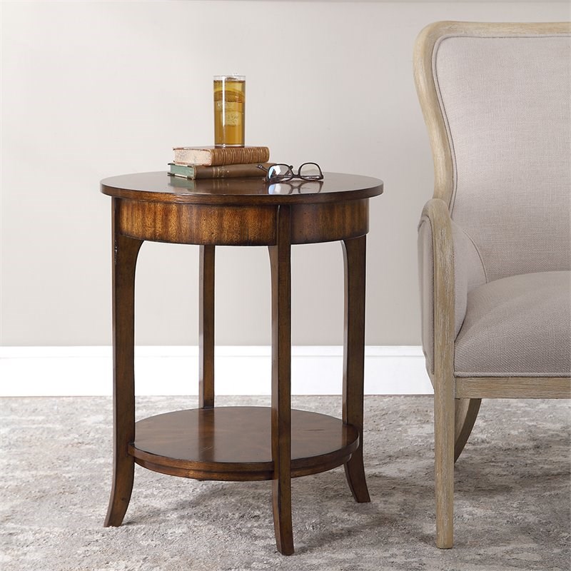 Bowery Hill Contemporary  End Table in Old Barn