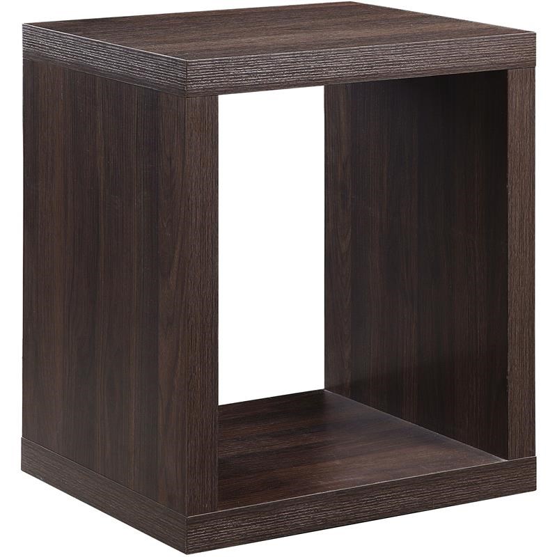 Bowery Hill Contemporary Modular Accent Cabinet in Walnut Finish
