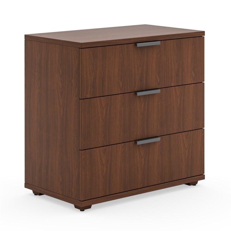 Bowery Hill Contemporary Brown Wood Chest