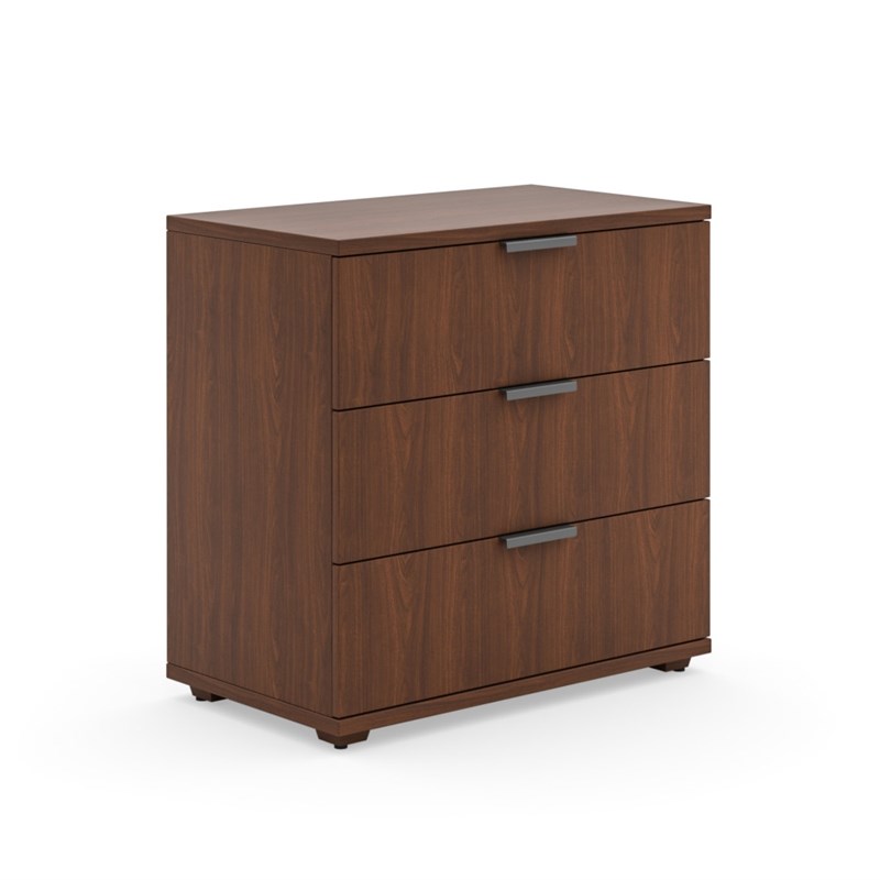 Bowery Hill Contemporary Brown Wood Chest