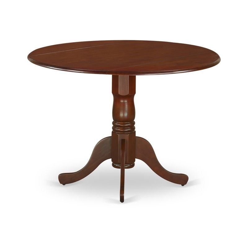 Bowery Hill Traditional Wood Dining Table in Mahogany