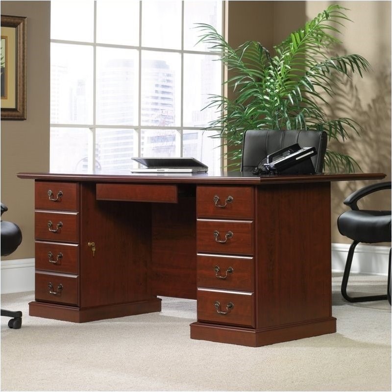 Pemberly Row Large Executive Desk