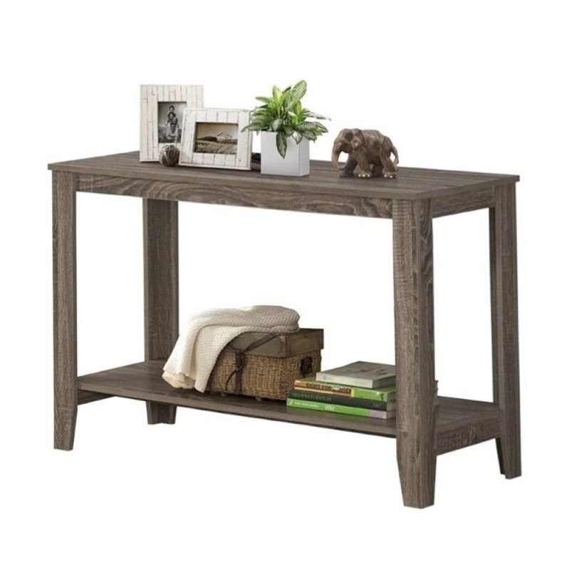 Pemberly Row Console Table In Dark, Furniture Row Sofa Tables