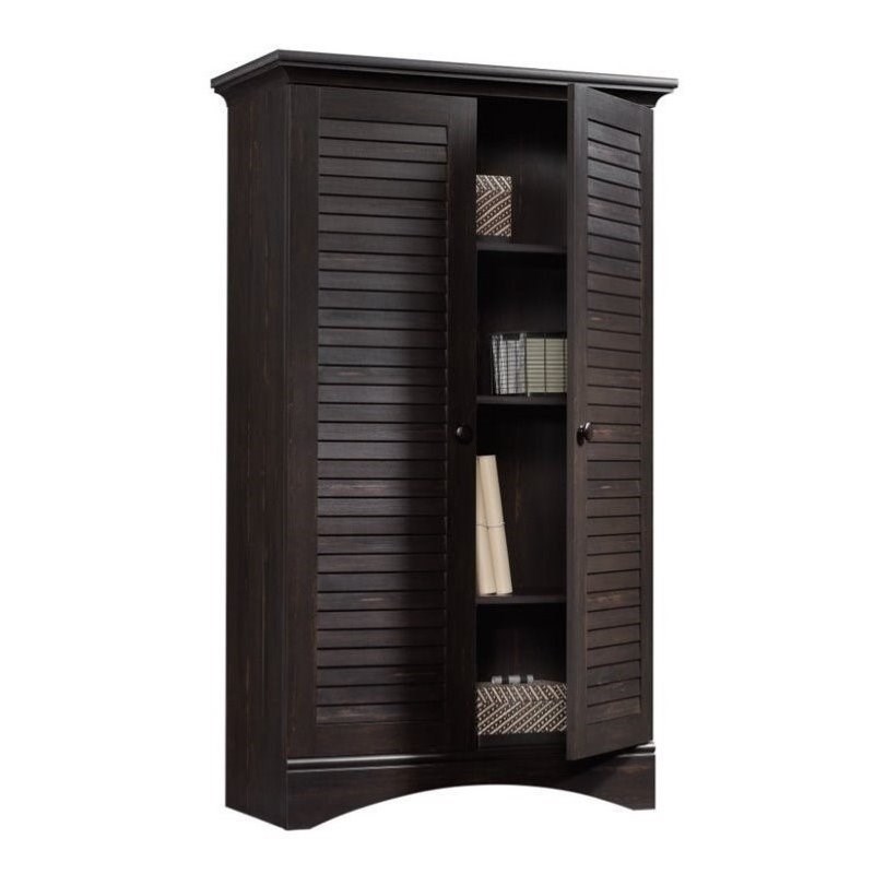 Pemberly Row Storage Cabinet in Antique Brown
