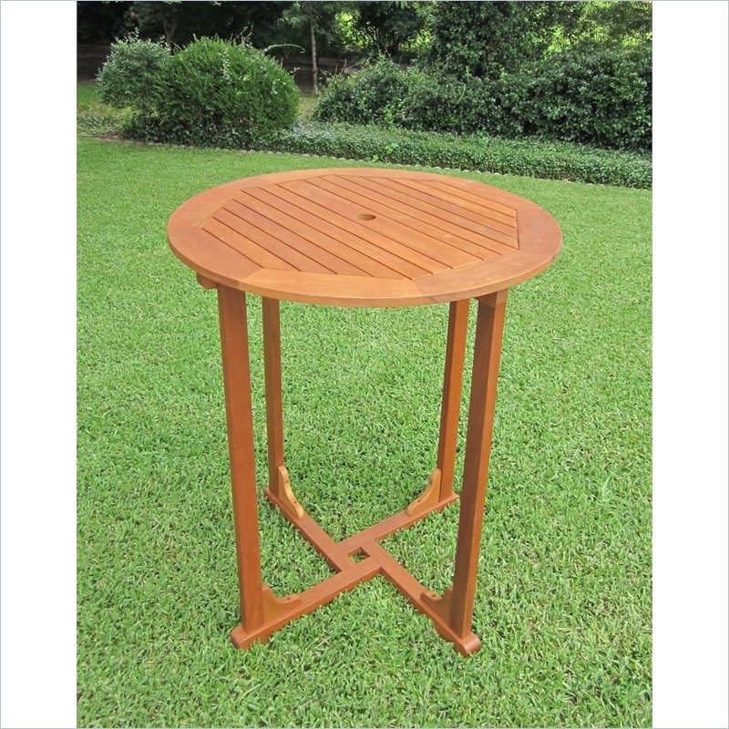 Pemberly Row Outdoor Patio Pub Table