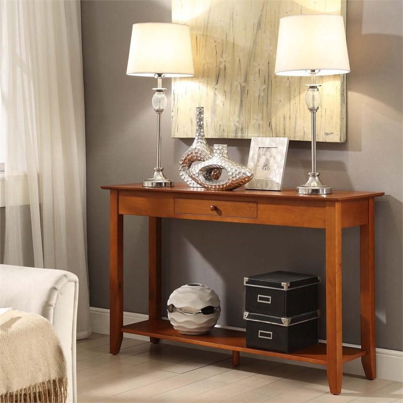 Pemberly Row Console Table in Cherry