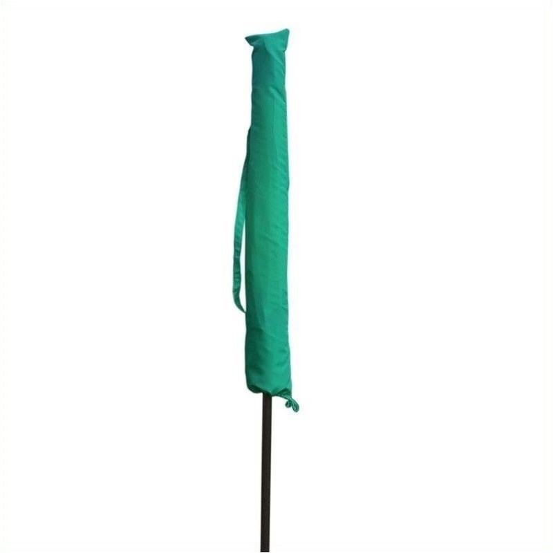 Pemberly Row Umbrella Cover for 6.5' x 10' Umbrella in Green