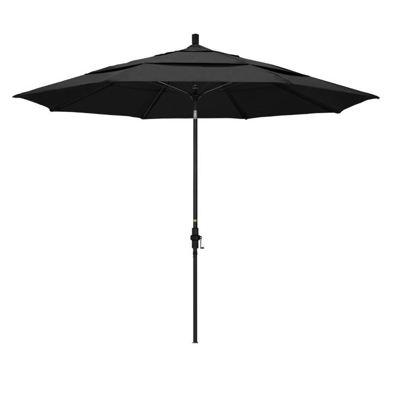 Pemberly Row 11' Patio Umbrella in Black