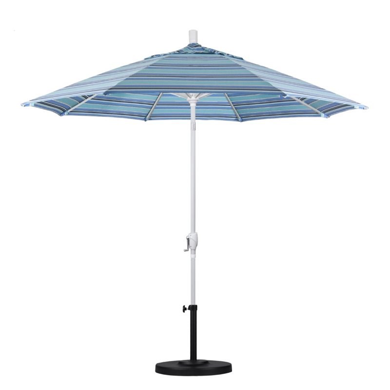 Pemberly Row 9' Patio Umbrella in Dolce Oasis