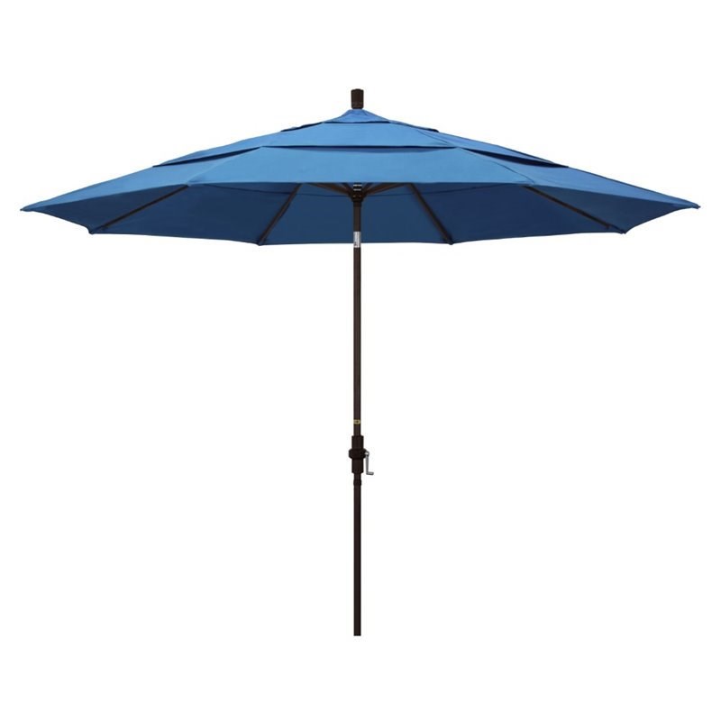 Pemberly Row 11' Patio Umbrella in Capri