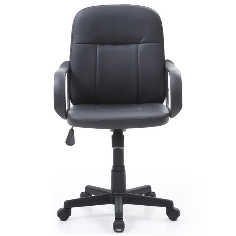 pemberly row adjustable height office chair in black pr1644006