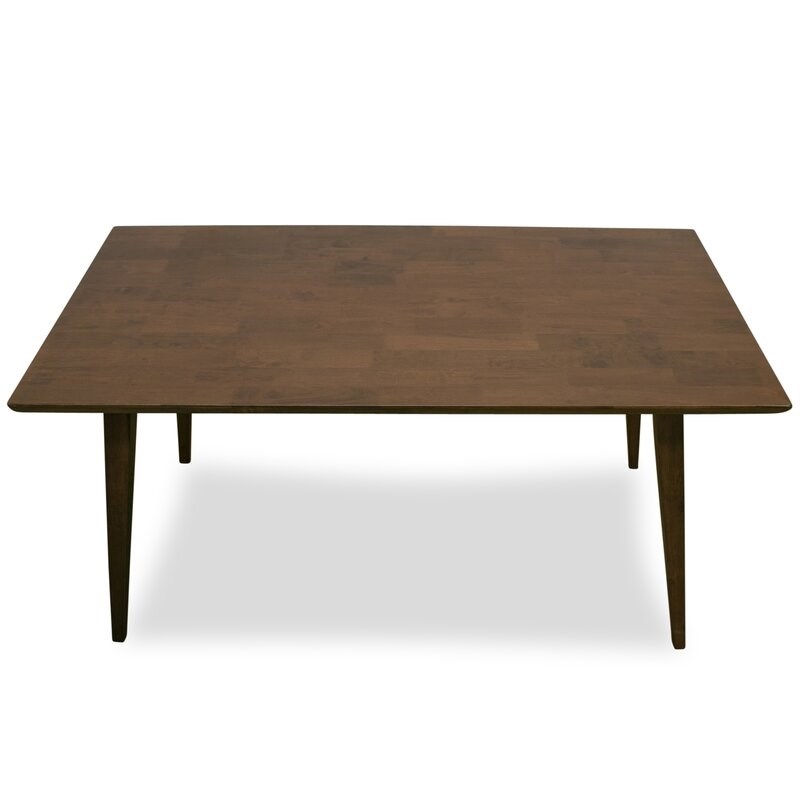 Pemberly Row Mid-Century Modern Aven Walnut Dining Table (Large)