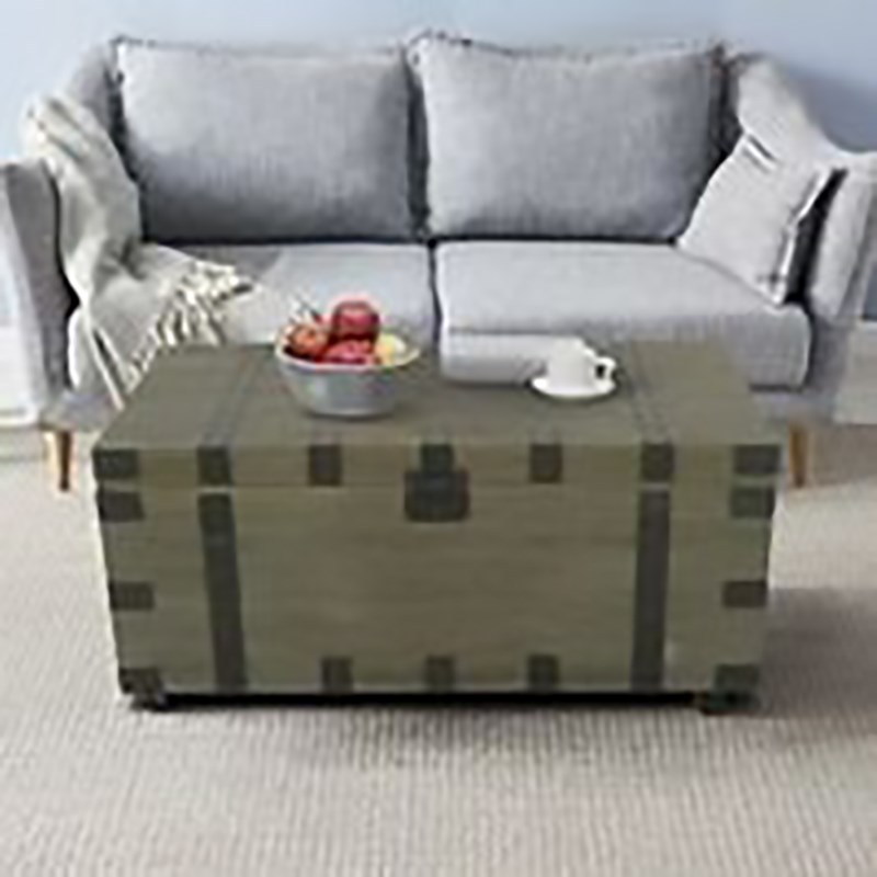 Pemberly Row Coffee Table with Two Matching End Tables in Natural