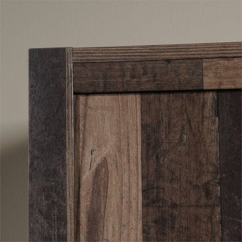Pemberly Row Wooden Wardrobe Armoire in Rustic Reclaimed Pine