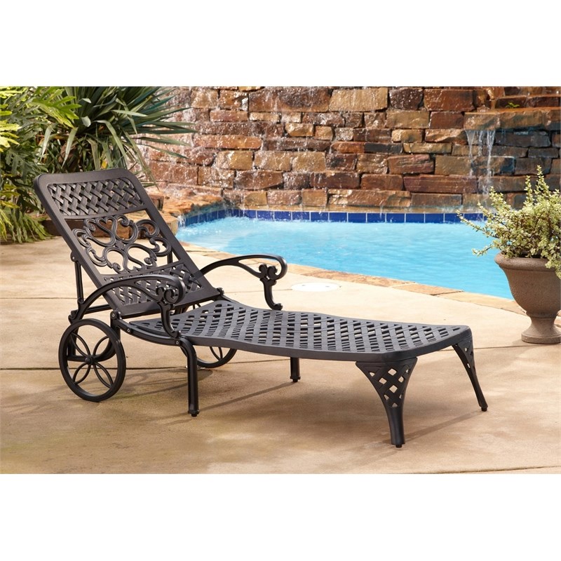 Pemberly Row Traditional Black Aluminum 5 Piece Outdoor Dining Set with Cushions