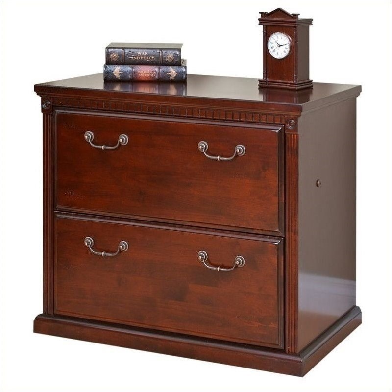 Beaumont Lane 2 Drawer Lateral File in Vibrant Cherry