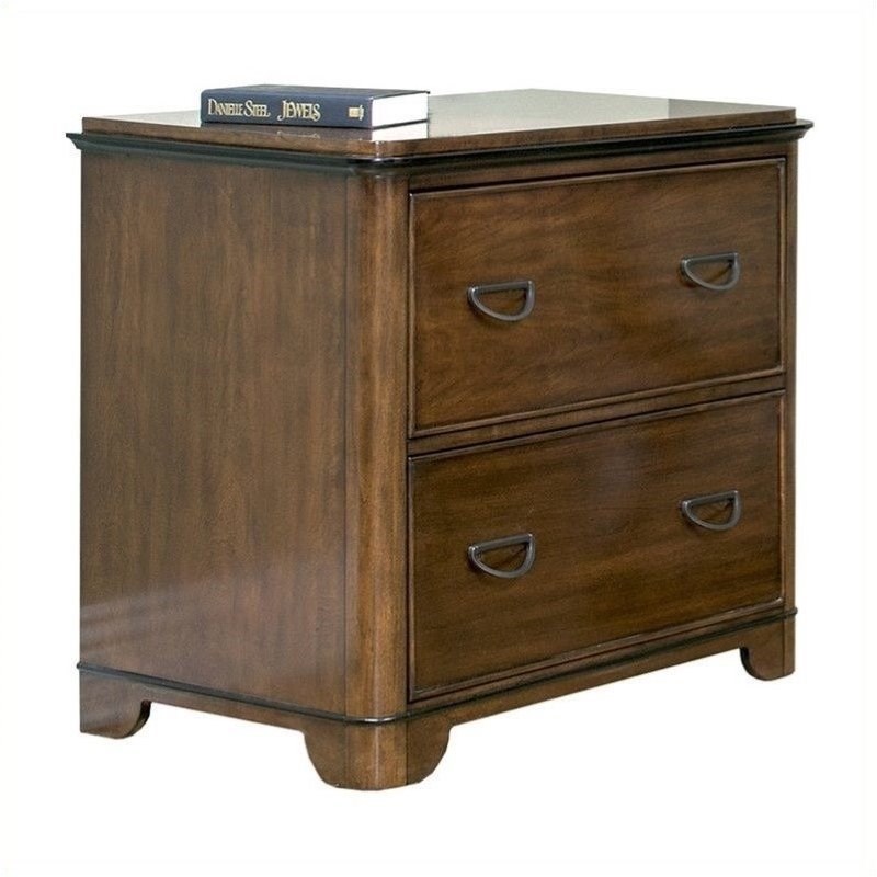 Beaumont Lane 2 Drawer Lateral File in Warm Fruitwood