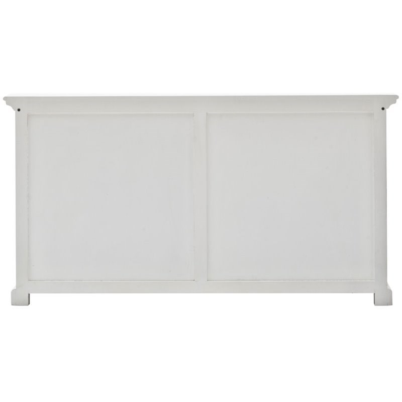 Beaumont Lane Storage Cabinet With Hutch In Pure White Homesquare