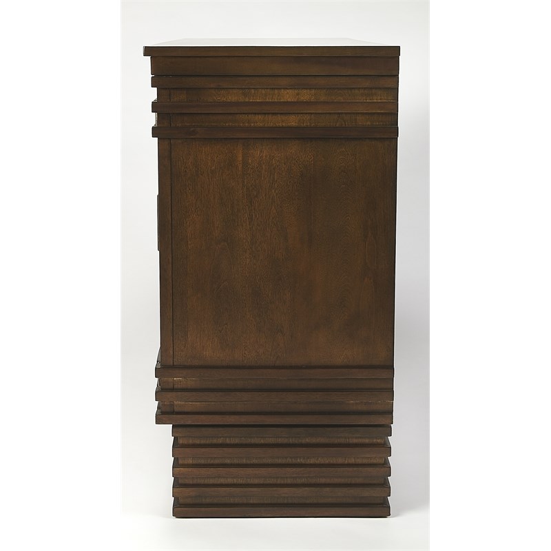 beaumont lane metropolitan living sideboard in dark brown - bl-4754-2013320