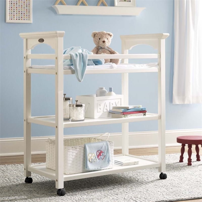graco lauren changing table in white 00524421