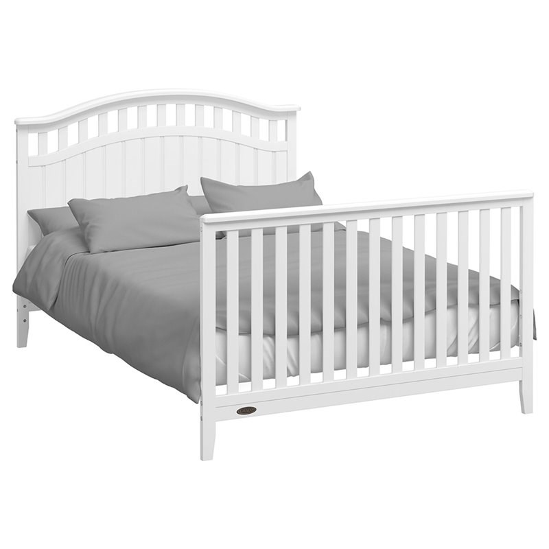 Graco Harper 4 in 1 Convertible Crib in White Homesquare