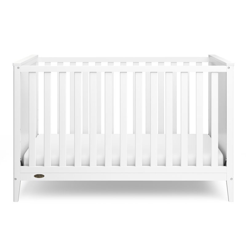 Stork Craft USA Graco Melbourne Wood 3-in-1 Convertible Crib in White