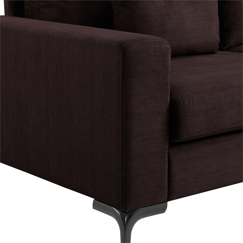 Tommy Hilfiger Austin Sofa Chocolate Brown Homesquare
